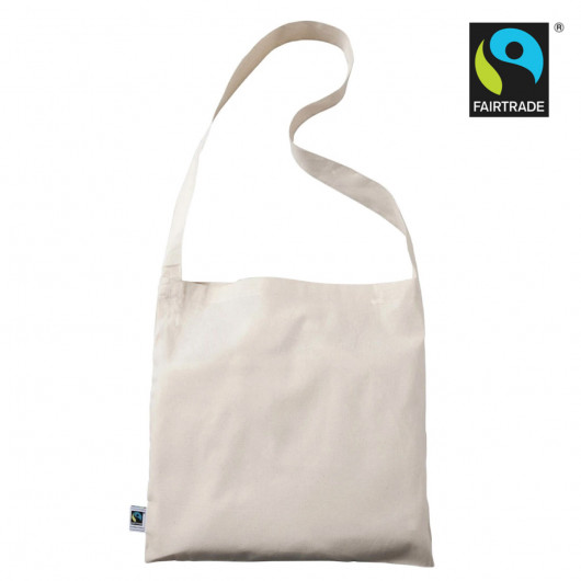 Fairtrade Cotton Messenger Bags Logo